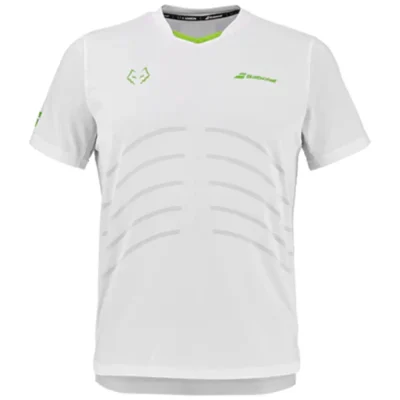 BABOLAT Réplica Juan Lebrón Padel Shirt White 2026 01