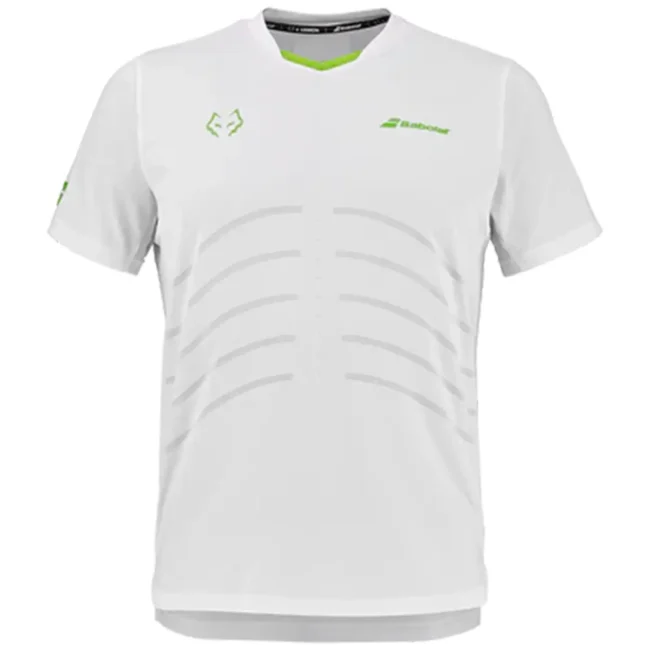 BABOLAT Réplica Juan Lebrón Padel Shirt White 2026 01
