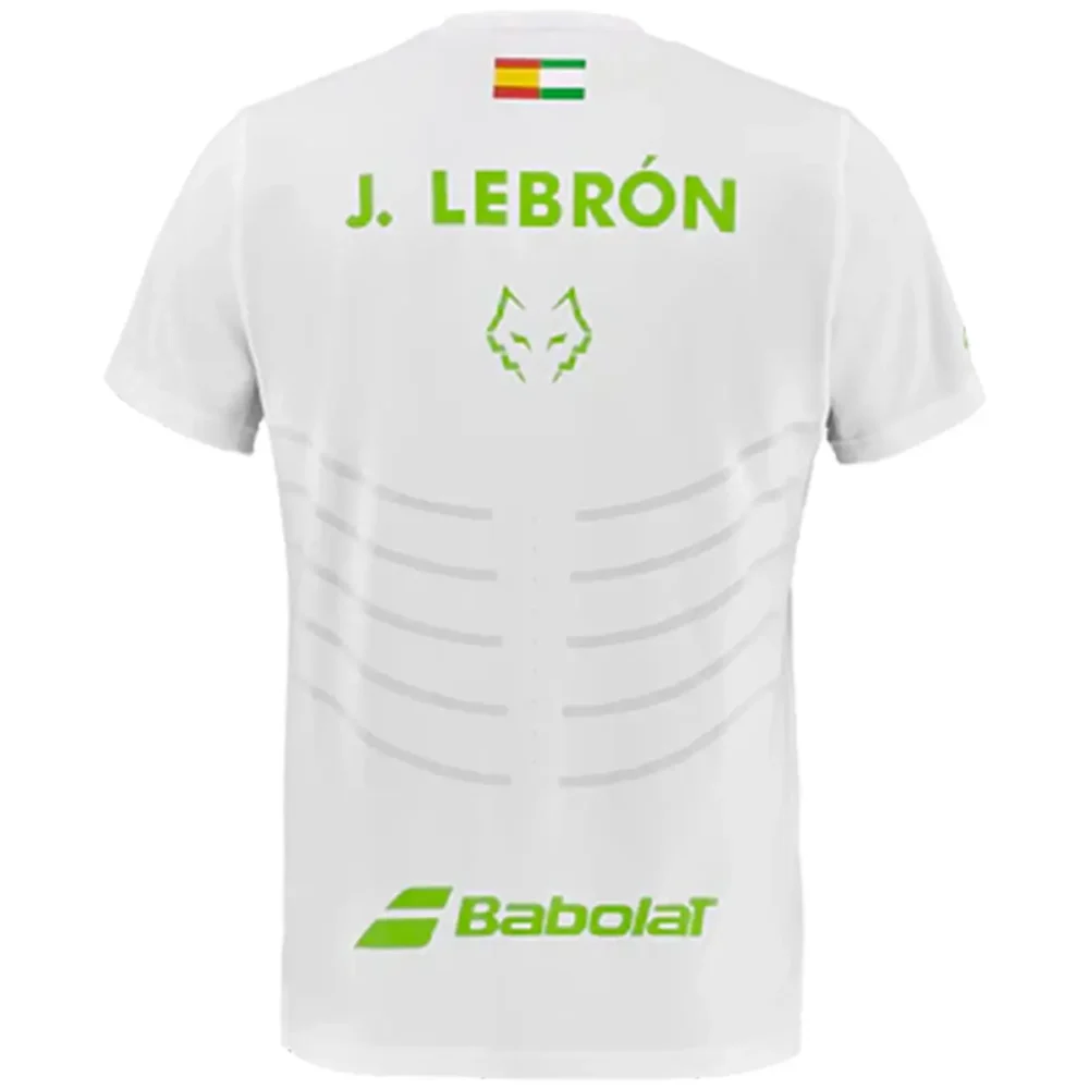 BABOLAT Réplica Juan Lebrón Padel Shirt White 2026 02