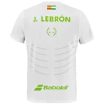 BABOLAT Réplica Juan Lebrón Padel Shirt White 2026 02