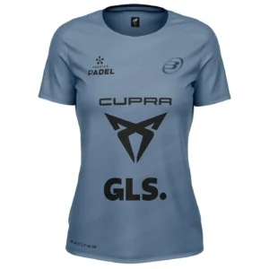 BULLPADEL Bea González Padel Shirt Atomic Blue 01