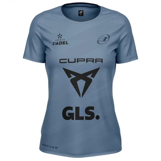 BULLPADEL Bea González Padel Shirt Atomic Blue 01