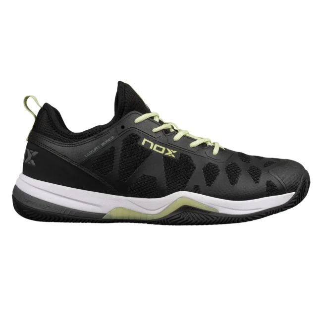 Nox Padel Shoes Nerbo Black Soft Lime 01