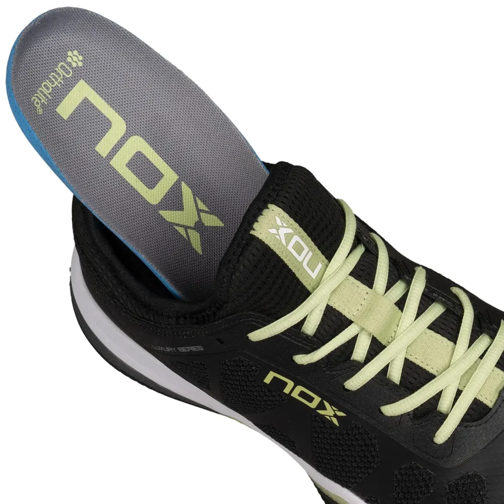 Nox Padel Shoes Nerbo Black Soft Lime 11