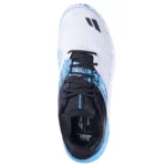 BABOLAT Movea 2 Men Padel Shoes 2026 White Cyan Blue - Image 4