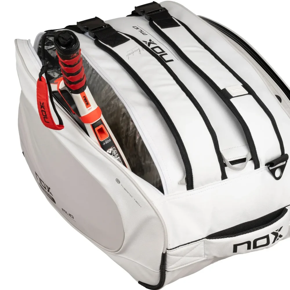 NOX ML10 TEAM Padel Bag 2026 White 06