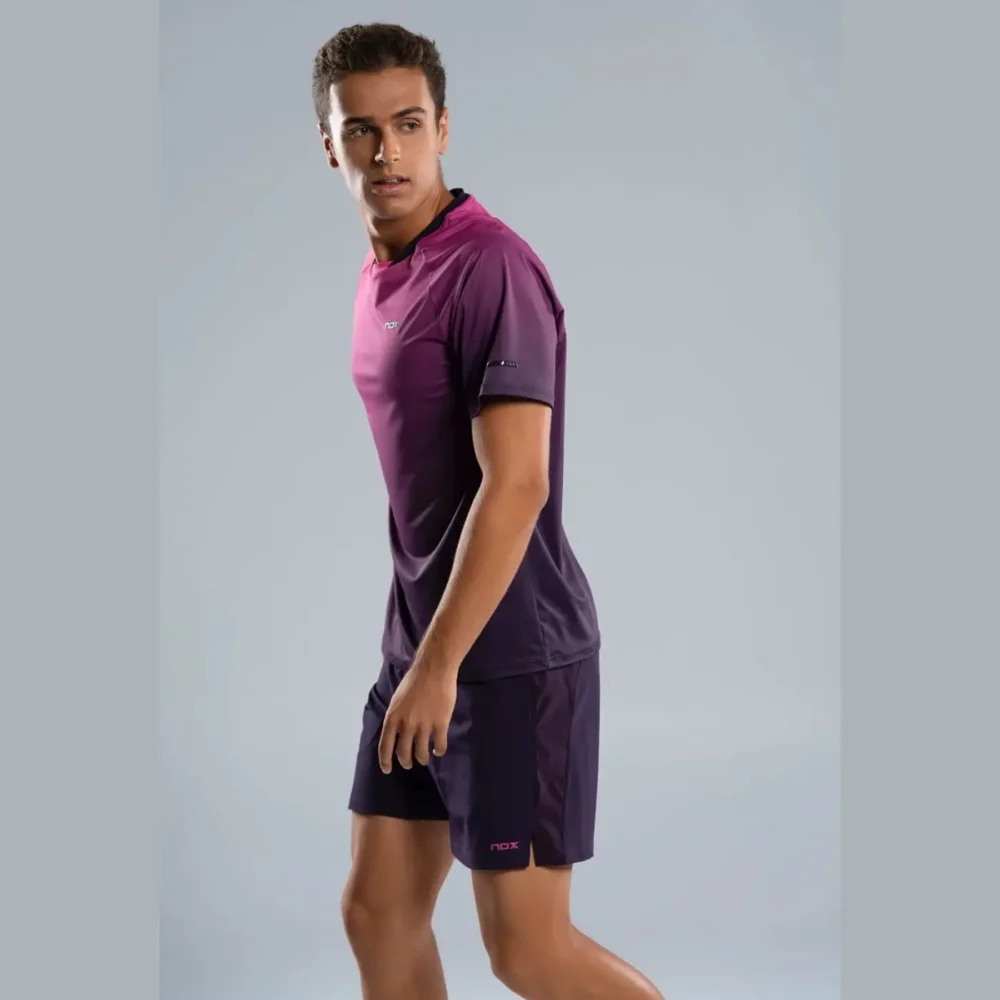 Nox Pro Men's Padel Shorts 2026 Blackberry 01