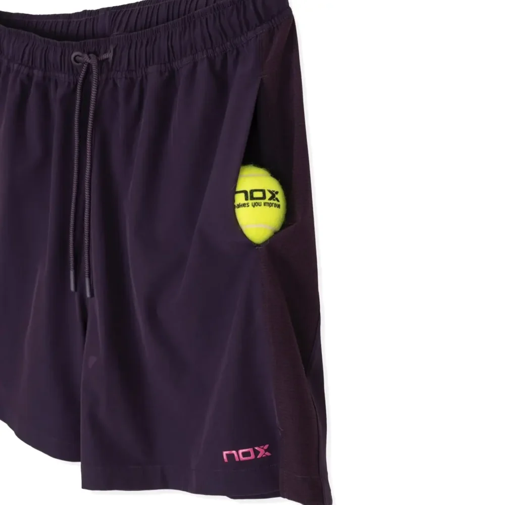Nox Pro Men's Padel Shorts 2026 Blackberry 06