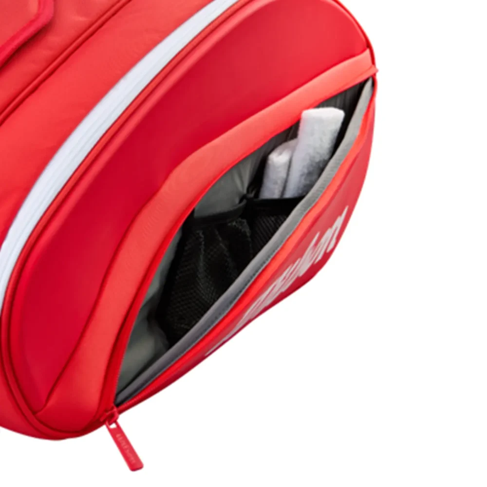 WILSON Super Tour 2026 Padel Bag Red 02