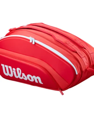 WILSON Super Tour 2026 Padel Bag Red 04