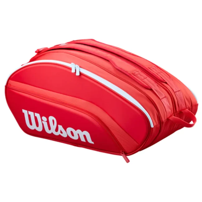 WILSON Super Tour 2026 Padel Bag Red 04