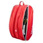 WILSON Super Tour 2026 Padel Bag Red 06