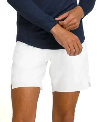 WILSON Tournament Padel Short V2 Unlined Bright White 01
