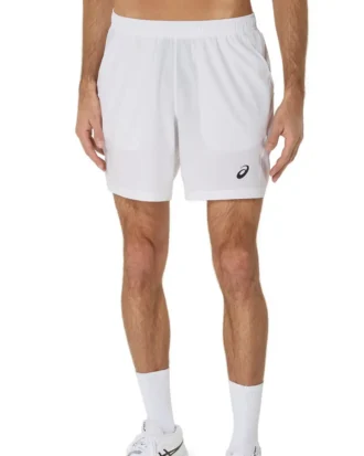 ASICS Court 7in Padel Shorts White 01