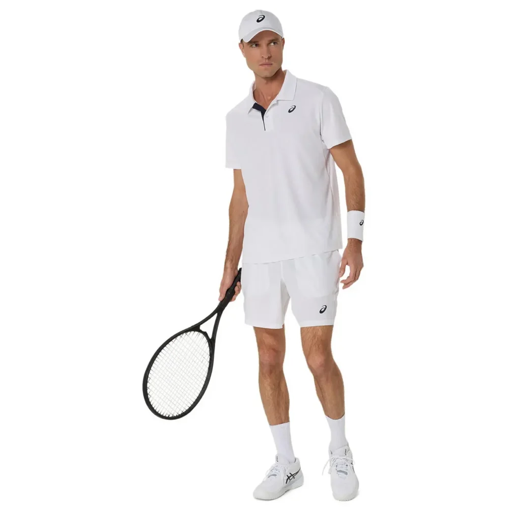 ASICS Court 7in Padel Shorts White 02