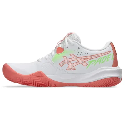 ASICS Gel-Challenger 15 Women Padel Shoes White Guava 04