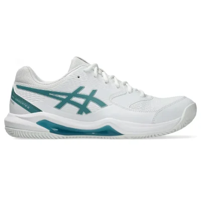 ASICS Gel-Dedicate 8 Padel Shoes 2026 White Misty Pine 01