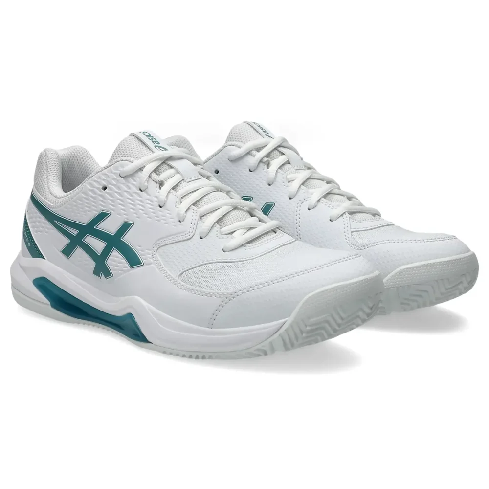 ASICS Gel-Dedicate 8 Padel Shoes 2026 White Misty Pine 02