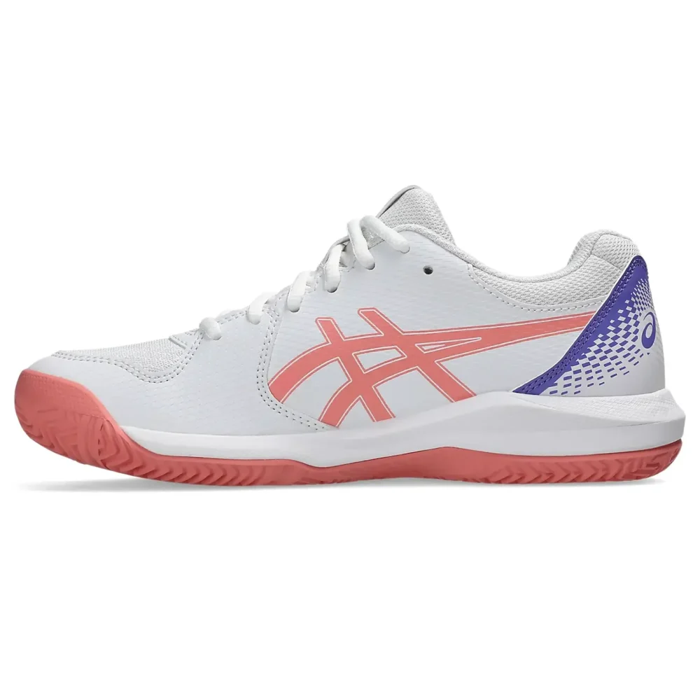ASICS Gel-Dedicate 8 Women Padel Shoes 2026 White Guava 06