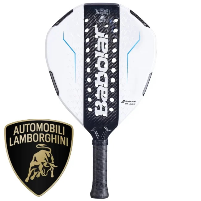 BABOLAT X Lamborghini BL003 Padel Racket 2026 White