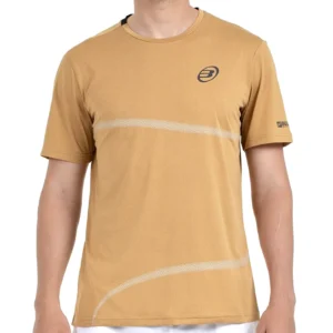 BULLPADEL Cheles Padel T-Shirt Light Brown 01