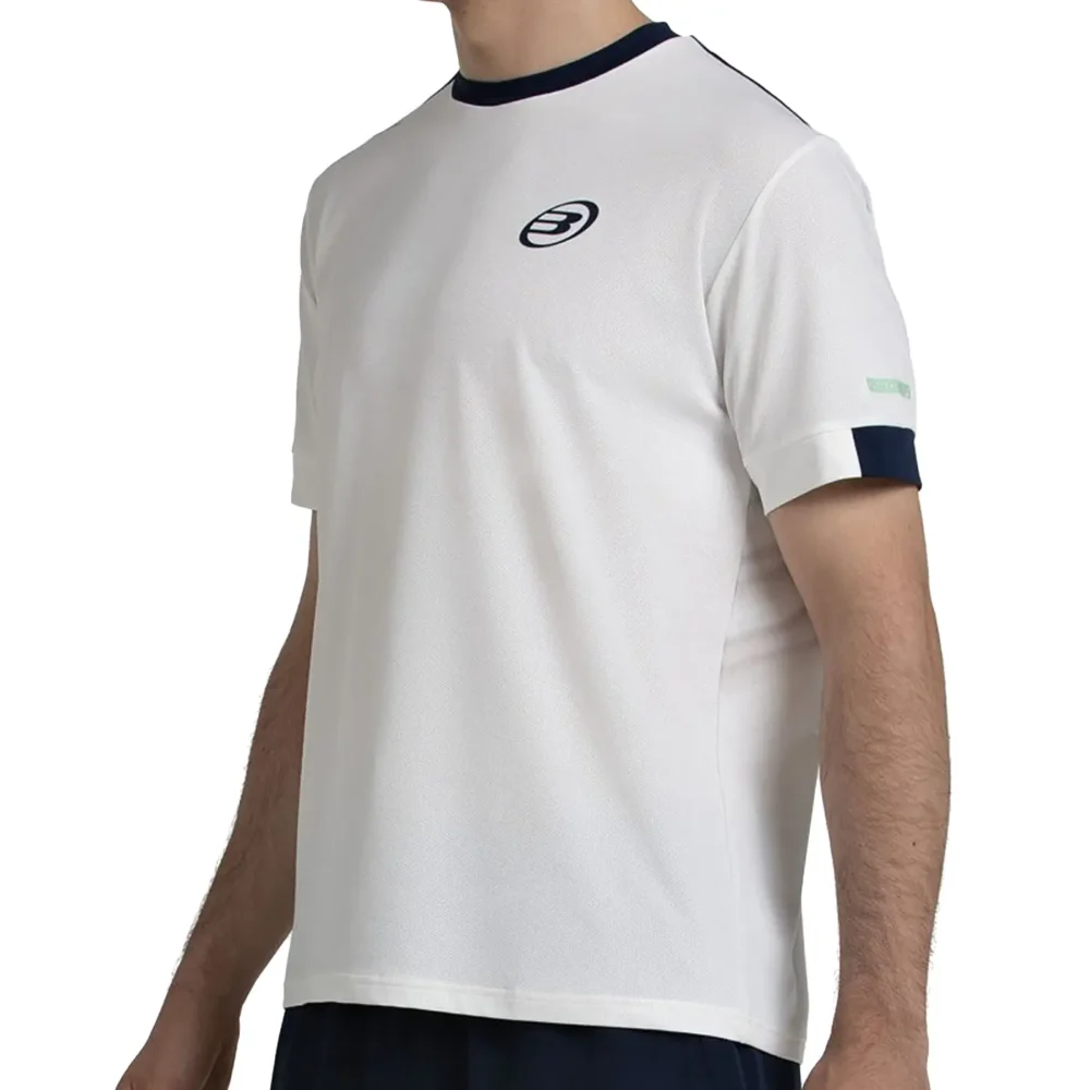 BULLPADEL Mananu Bone White Padel T-Shirt 03