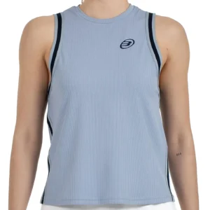 BULLPADEL Talava Women Padel Top Steel Blue 02