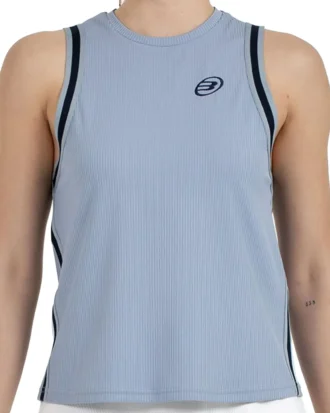 BULLPADEL Talava Women Padel Top Steel Blue 02