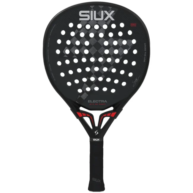 SIUX Electra Pro SE Black 2026 Padel Racket 05