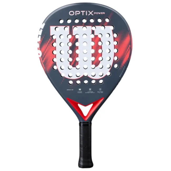 WILSON Optix V2 Power Padel Racket 2026 Red 01