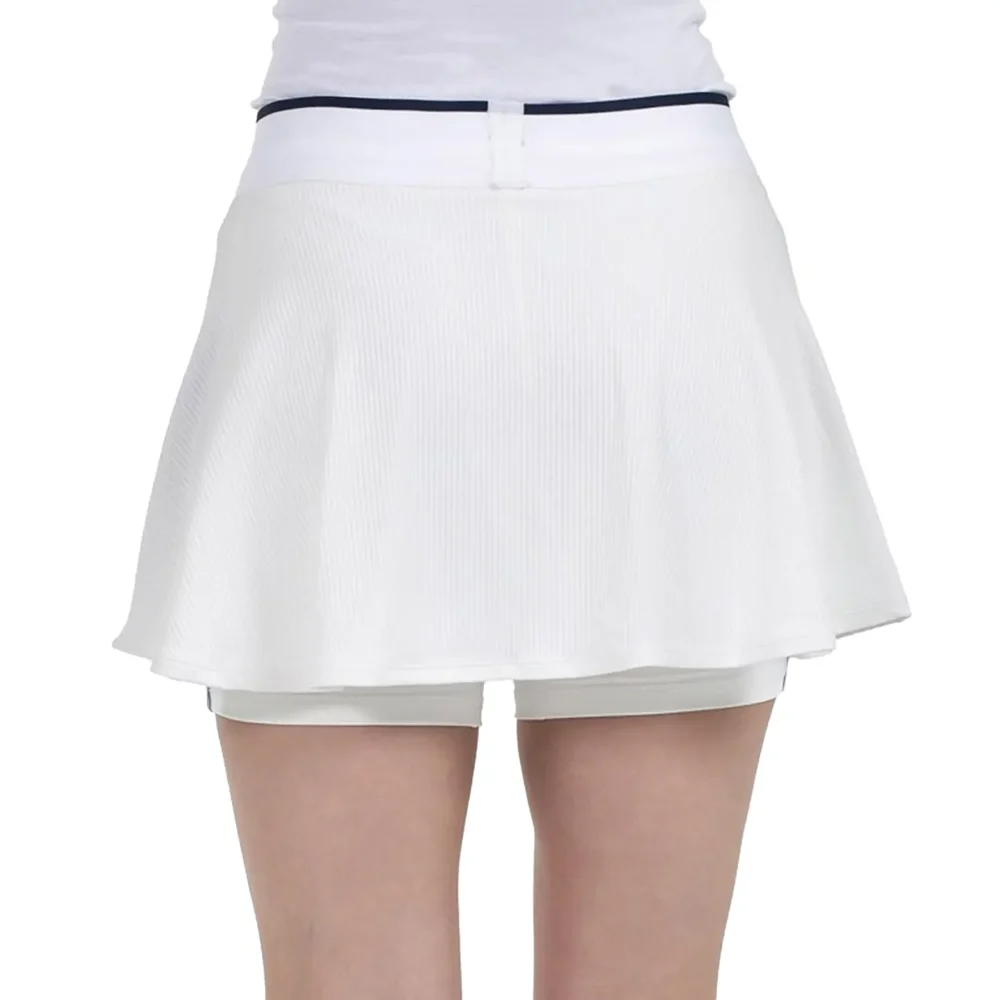 BULLPADEL Tajar Women Padel Skirt Bone White 04