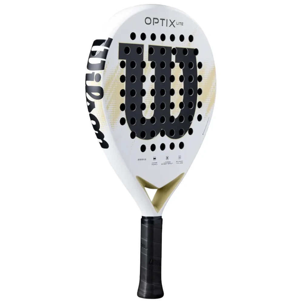 WILSON Optix V2 Lite Padel Racket 2026 White 06