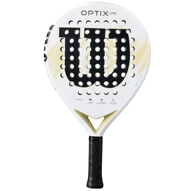 WILSON Optix V2 Lite Padel Racket 2026 White 07
