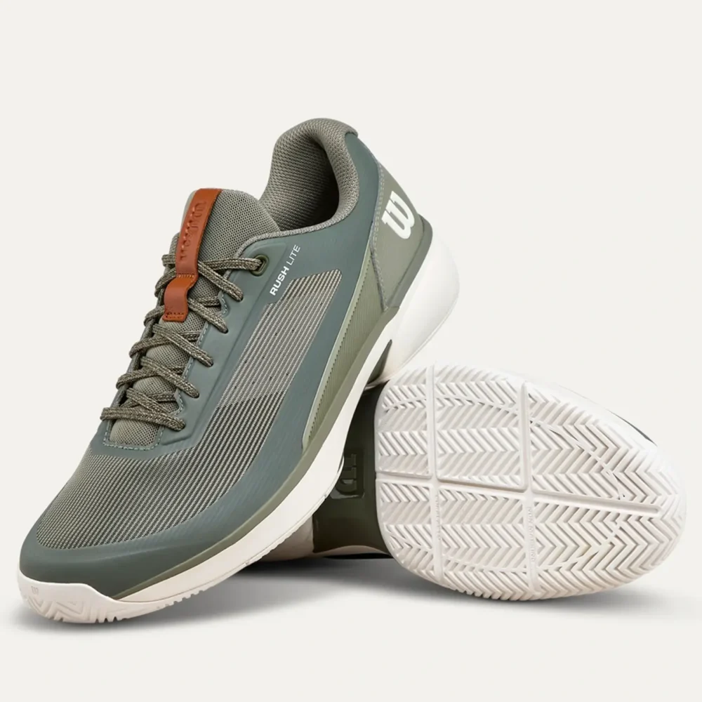 WILSON Rush Lite 5 Men Padel Shoes 2026 Olive 08