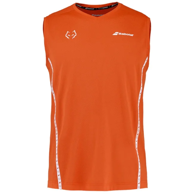 BABOLAT Juan Lebron Padel T-shirt Muscle Red 2026 01