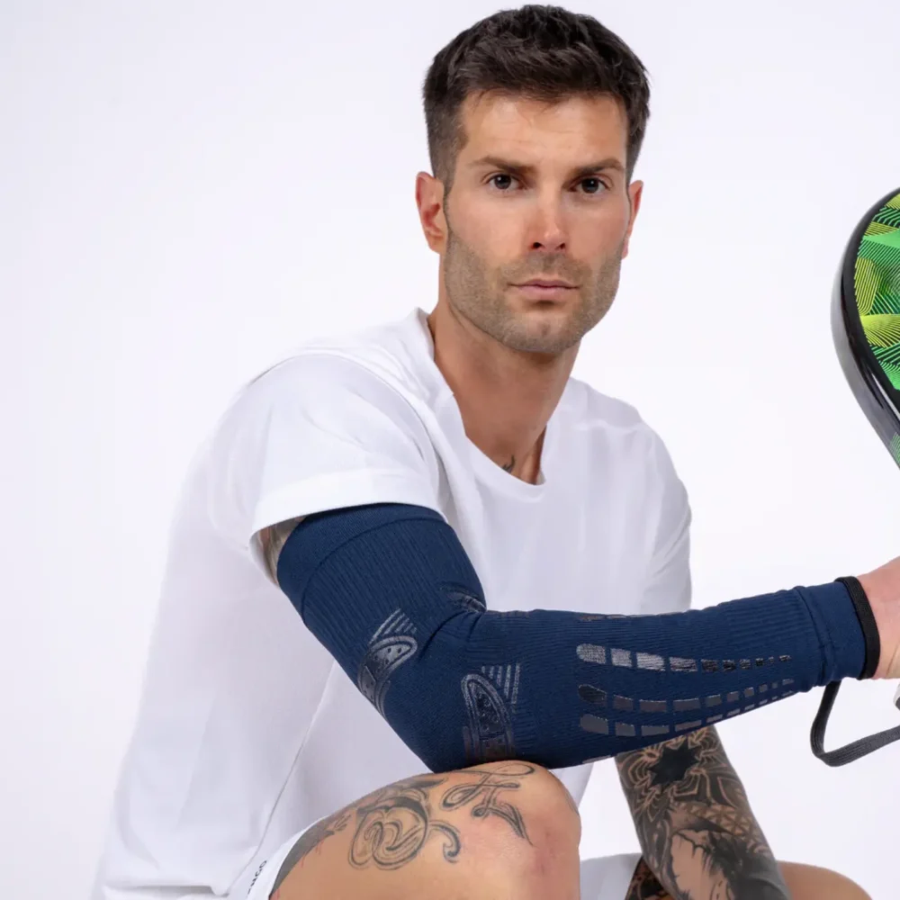 FLOKY Arm Sleeve No Strain Evolution 2026 Blue 05