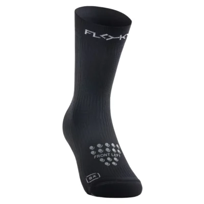 FLOKY Biomechanical S-Mash 3D Padel Socks 2026 Black 01