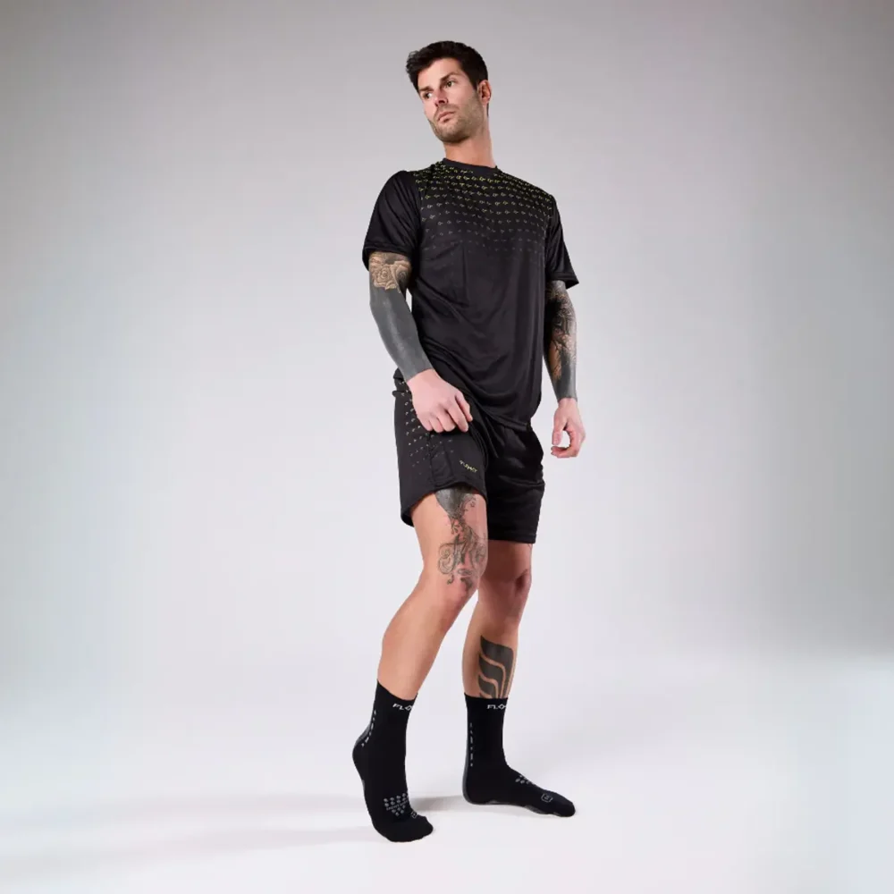 FLOKY Biomechanical S-Mash 3D Padel Socks 2026 Black 10