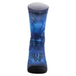 FLOKY Biomechanical S-Mash 3D Padel Socks 2026 Blue Supernova 04