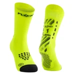 FLOKY Biomechanical S-Mash 3D Padel Socks 2026 Fluorescent Yellow 02