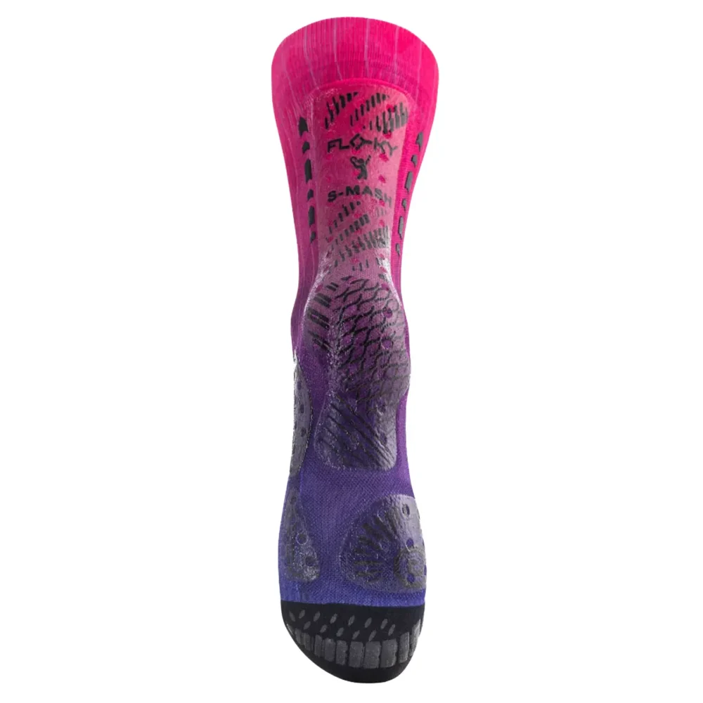 FLOKY Biomechanical S-Mash 3D Padel Socks 2026 Pink Nebula - Image 3