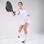 FLOKY Biomechanical S-Mash 3D Padel Socks 2026 White 02