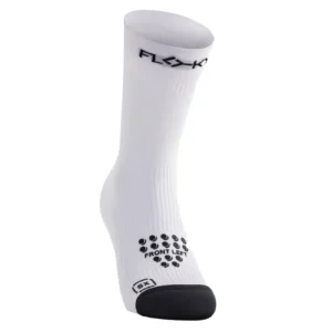 FLOKY Biomechanical S-Mash 3D Padel Socks 2026 White 07