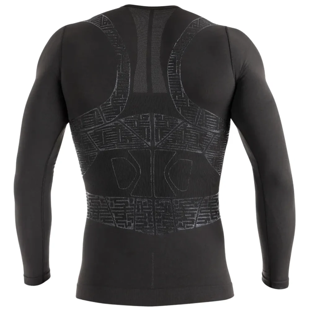 FLOKY OXY-GEN Biomechanical Padel Shirt Long Sleeve Black 05