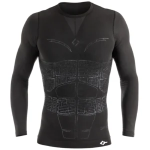 FLOKY OXY-GEN Biomechanical Padel Shirt Long Sleeve Black 06