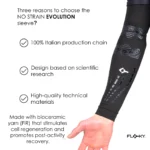Floky Arm Sleeve No Strain Evolution 2026 Black 10