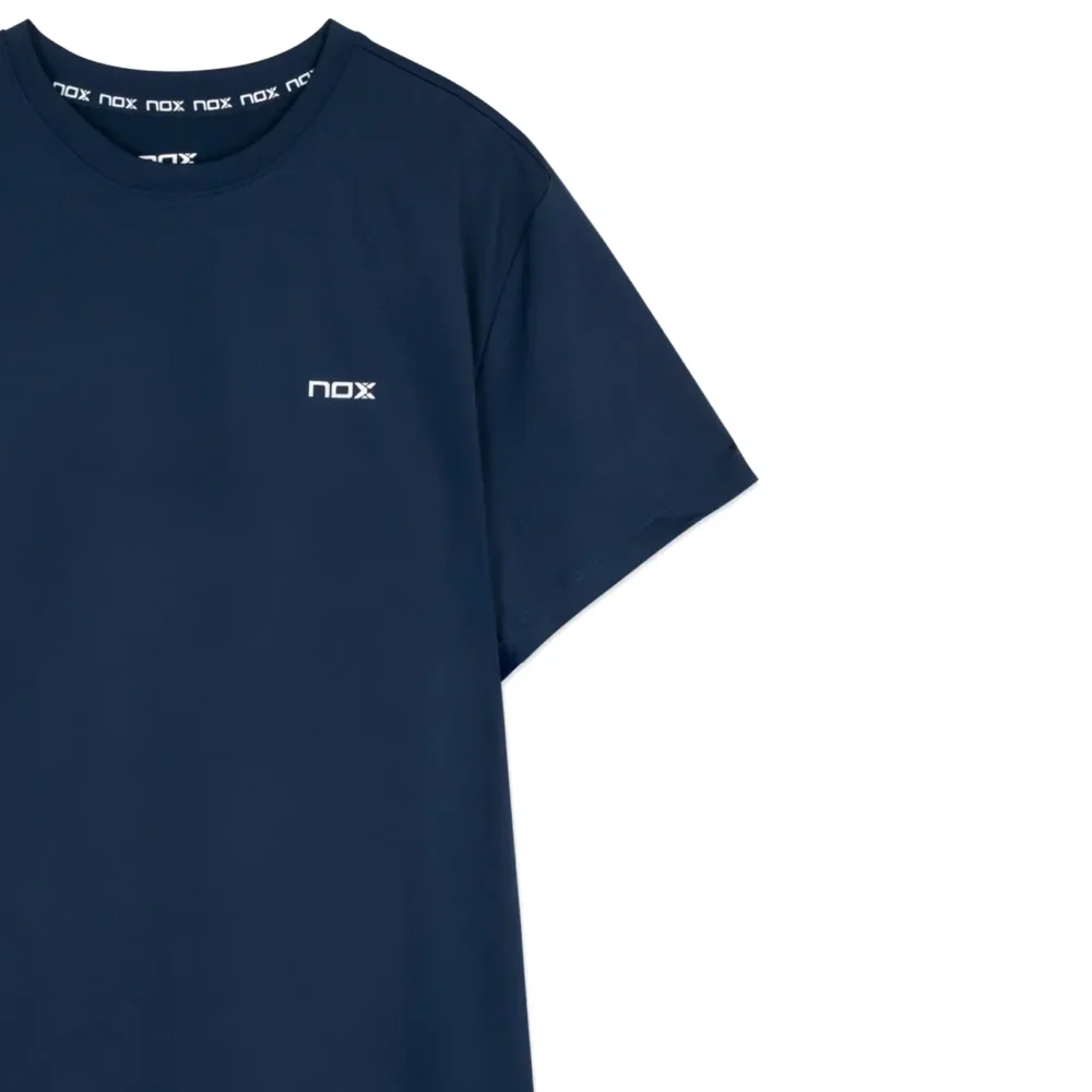 NOX Team Men Padel T-Shirt 2026 Navy Blue 07