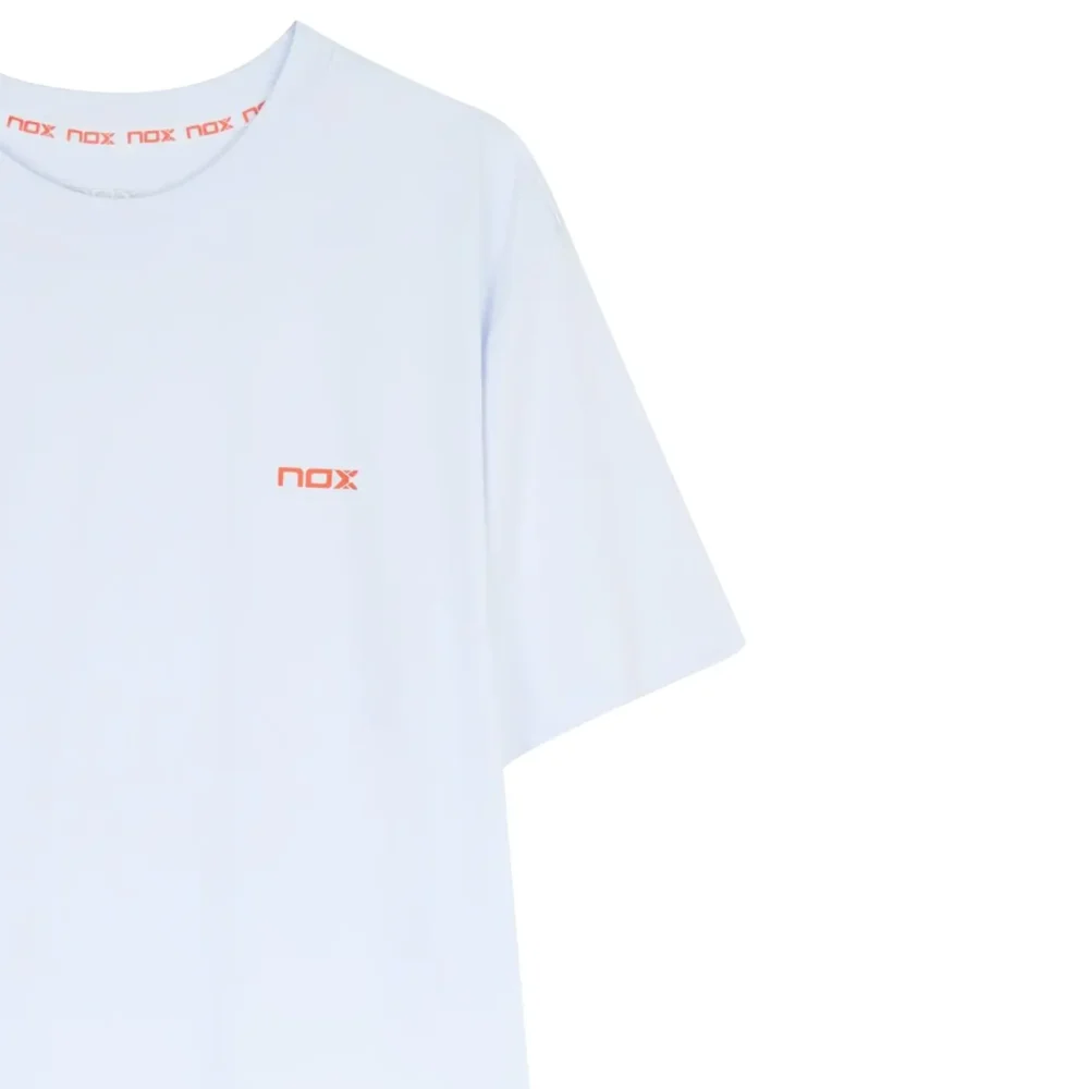 NOX Team Men Padel T-Shirt 2026 White 07