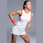 NOX Team Women Padel Dress White 2026 06