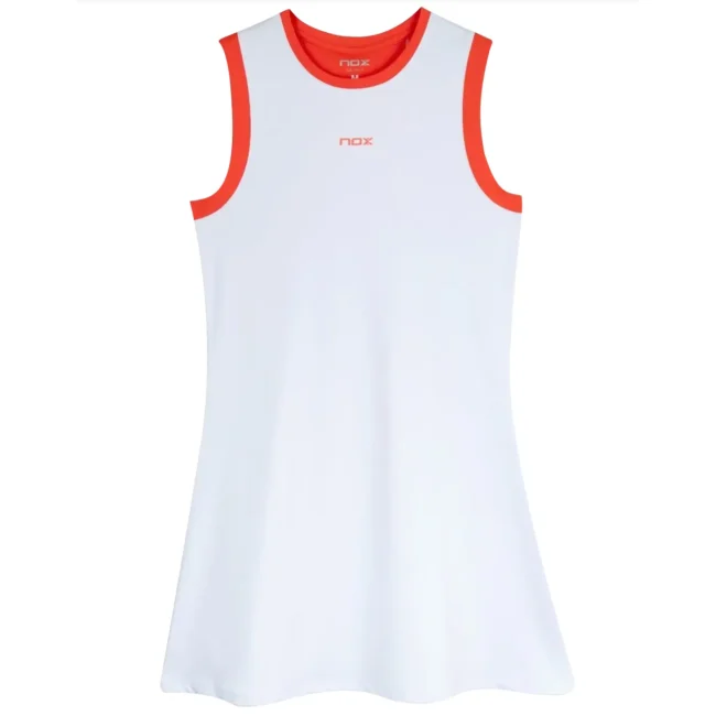 NOX Team Women Padel Dress White 2026 09